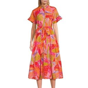 J.Marie The Eden Button Up Midi Dress